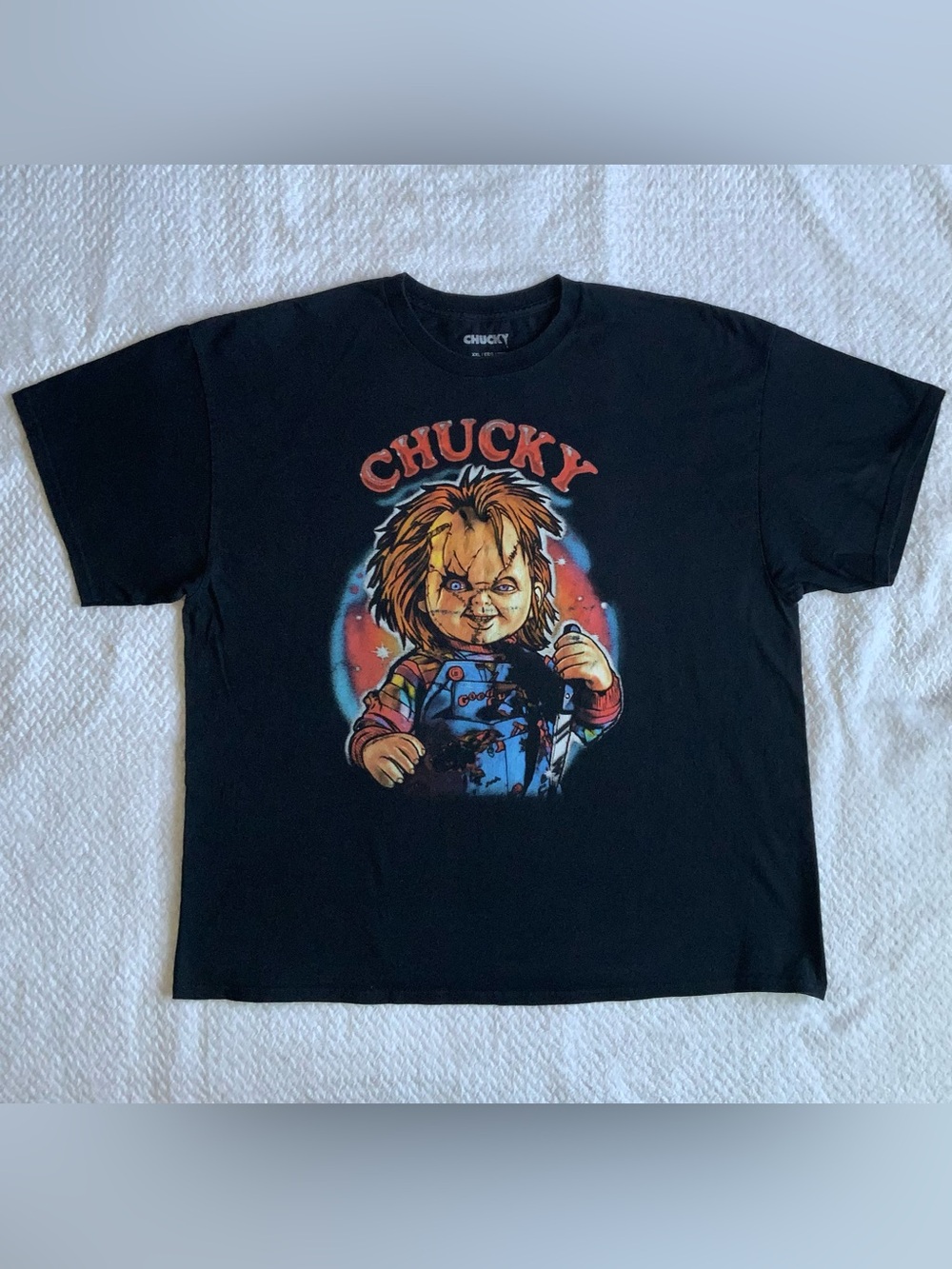Chucky air brush style shirt